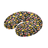 Beer type pattern U-Shaped Travel Neck Pillow