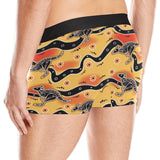 Kangaroo Australian aboriginal art pattern Men's All Over Print Boxer Briefs Men's Underwear