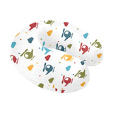 Colorful helicopter pattern U-Shaped Travel Neck Pillow