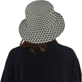 Coffee bean abstract modern pattern Unisex Bucket Hat