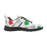 Darts Pattern Print Design 03 Men's Breathable Sneakers ( Model 055)