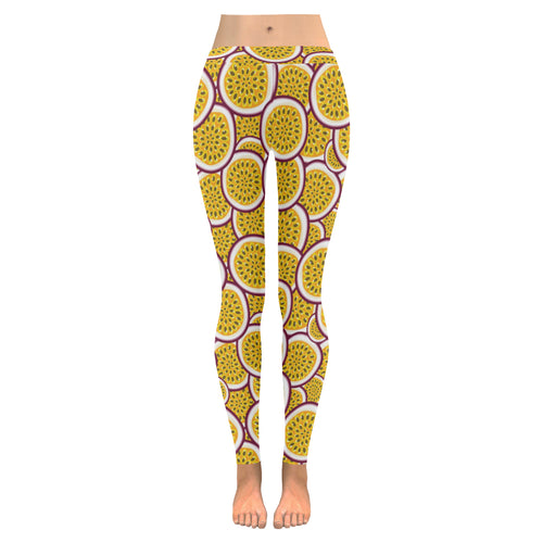 Passion fruits slice pattern Women's Legging Fulfilled In US