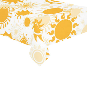 Sun design pattern Tablecloth