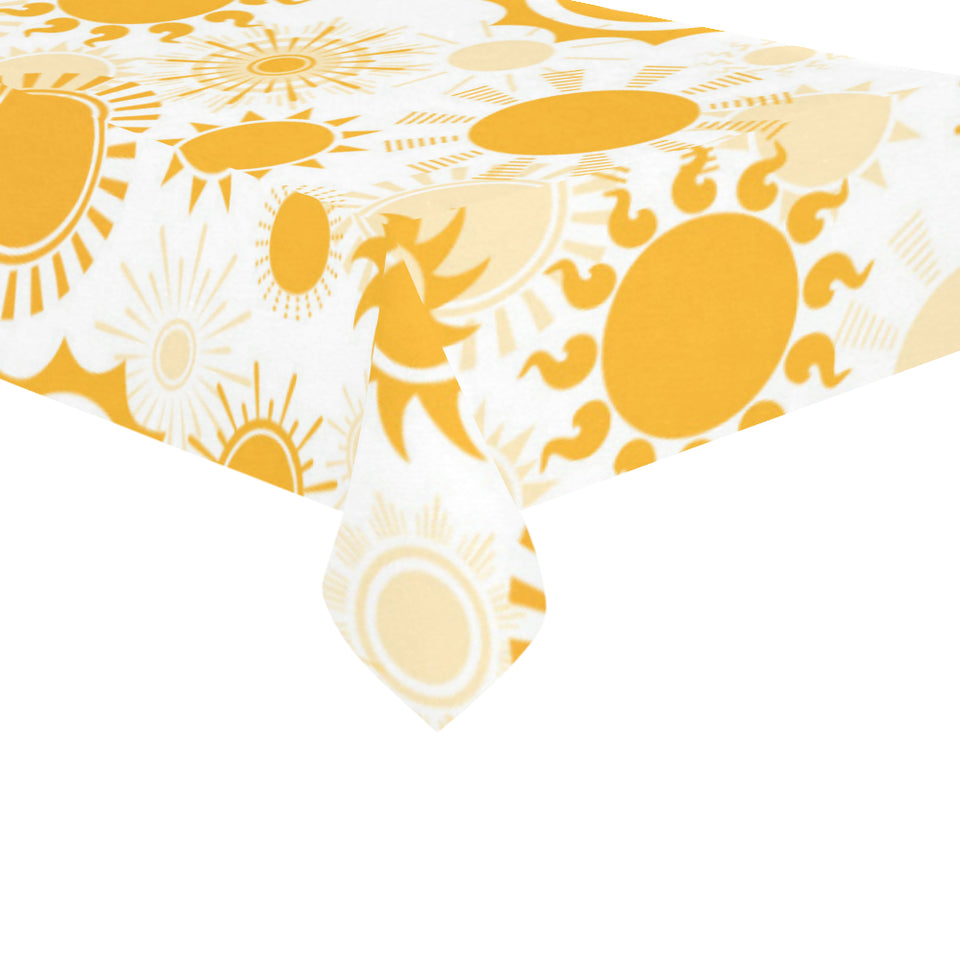 Sun design pattern Tablecloth