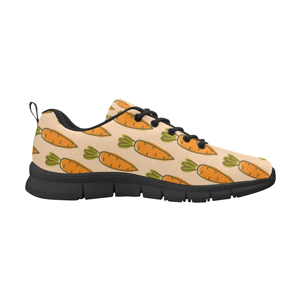 Carrot Pattern Print Design 04 Men's Breathable Sneakers ( Model 055)