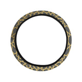 arabic star gold pattern Car Steering Wheel Cover