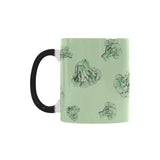 broccoli sketch pattern Morphing Mug Heat Changing Mug