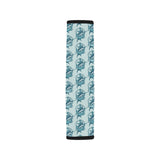 Swordfish Pattern Print Design 05 Car Seat Belt Cover