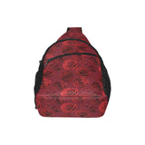 Rose Pattern Print Design 03 All Over Print Chest Bag