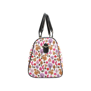 Squirrel Pattern Print Design 02 Travel Bag