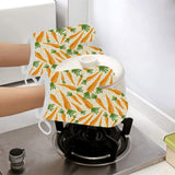 Carrot Pattern Print Design 01 Heat Resistant Oven Mitts