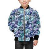 Shell design pattern Kids' Boys' Girls' Bomber Jacket