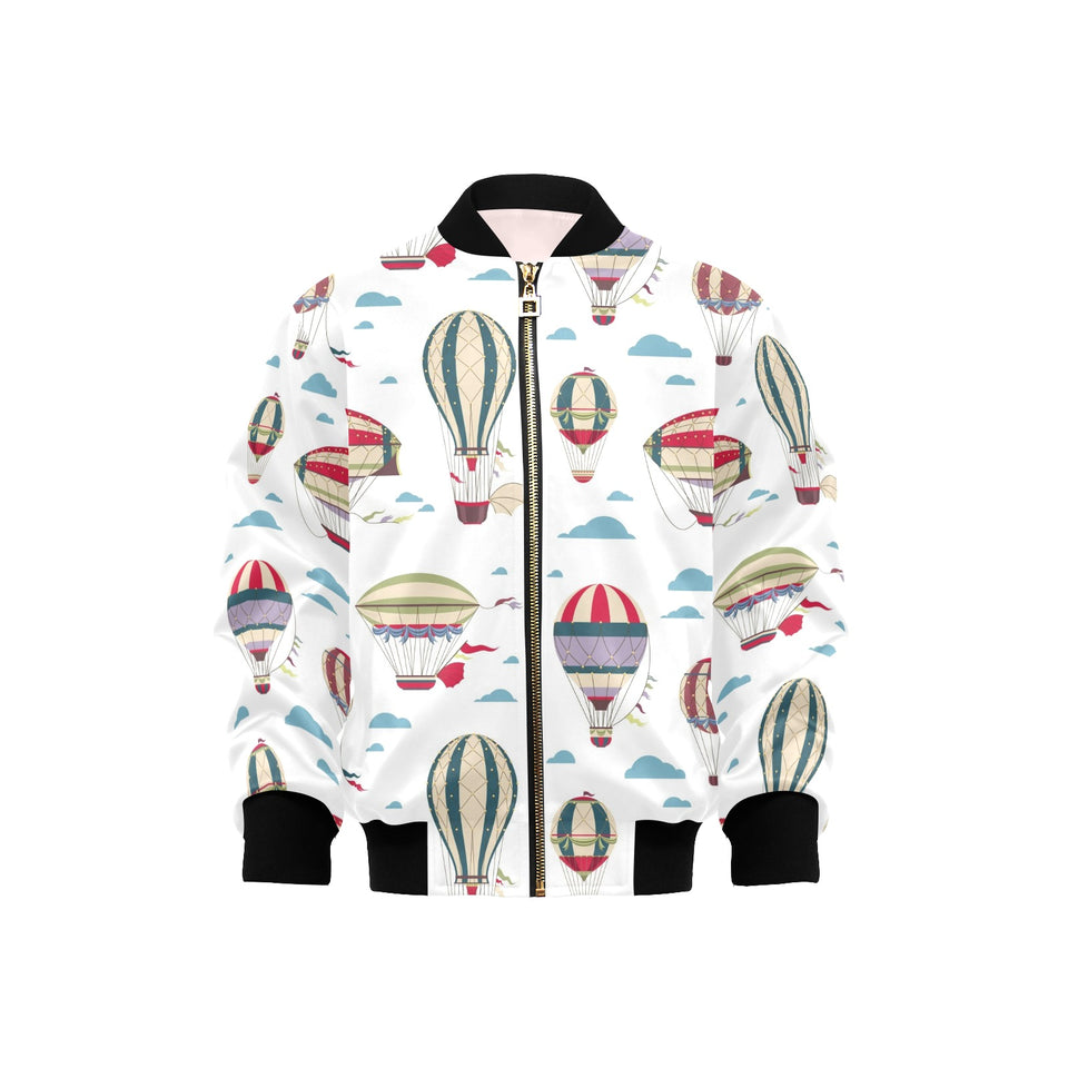 Hot air balloon pattern Kids' Boys' Girls' Bomber Jacket