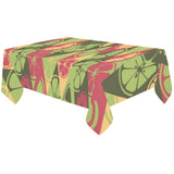 Cool Geometric lime pattern Tablecloth