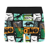 dinosaurs print pattern Men's All Over Print Boxer Briefs Men's Underwear