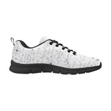 Math Pattern Print Design 03 Men's Breathable Sneakers ( Model 055)