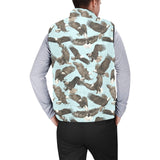 Eagle Pattern Print Design 01 Men's Padded Vest