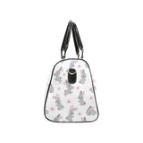 Watercolor cute rabbit pattern Travel Bag