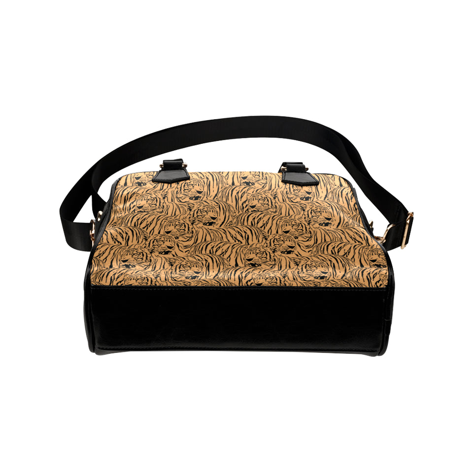 Bengal tigers pattern Shoulder Handbag