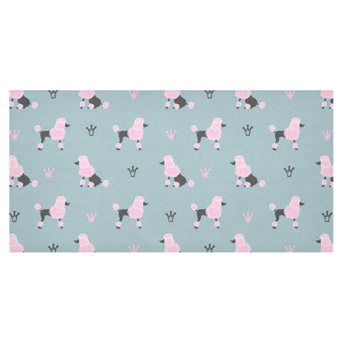 poodle dog pattern Tablecloth