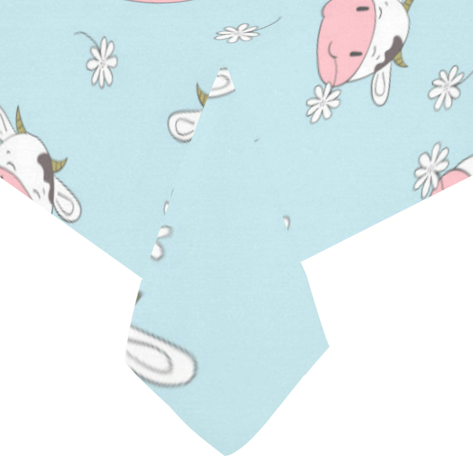 Cute cow flower pattern Tablecloth