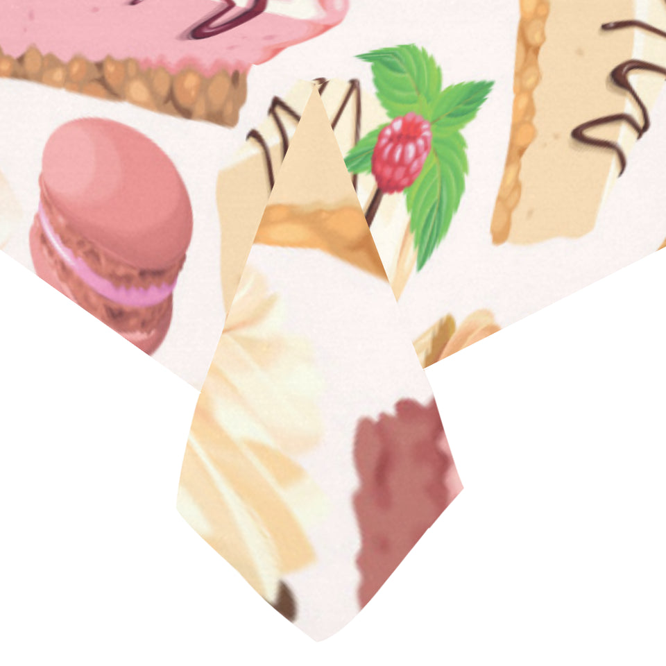 Cake cupcake sweets pattern Tablecloth