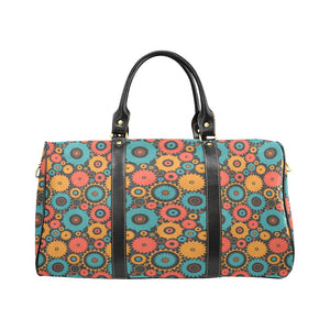 Gear Pattern Print Design 01 Travel Bag