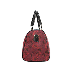 Rose Pattern Print Design 03 Travel Bag