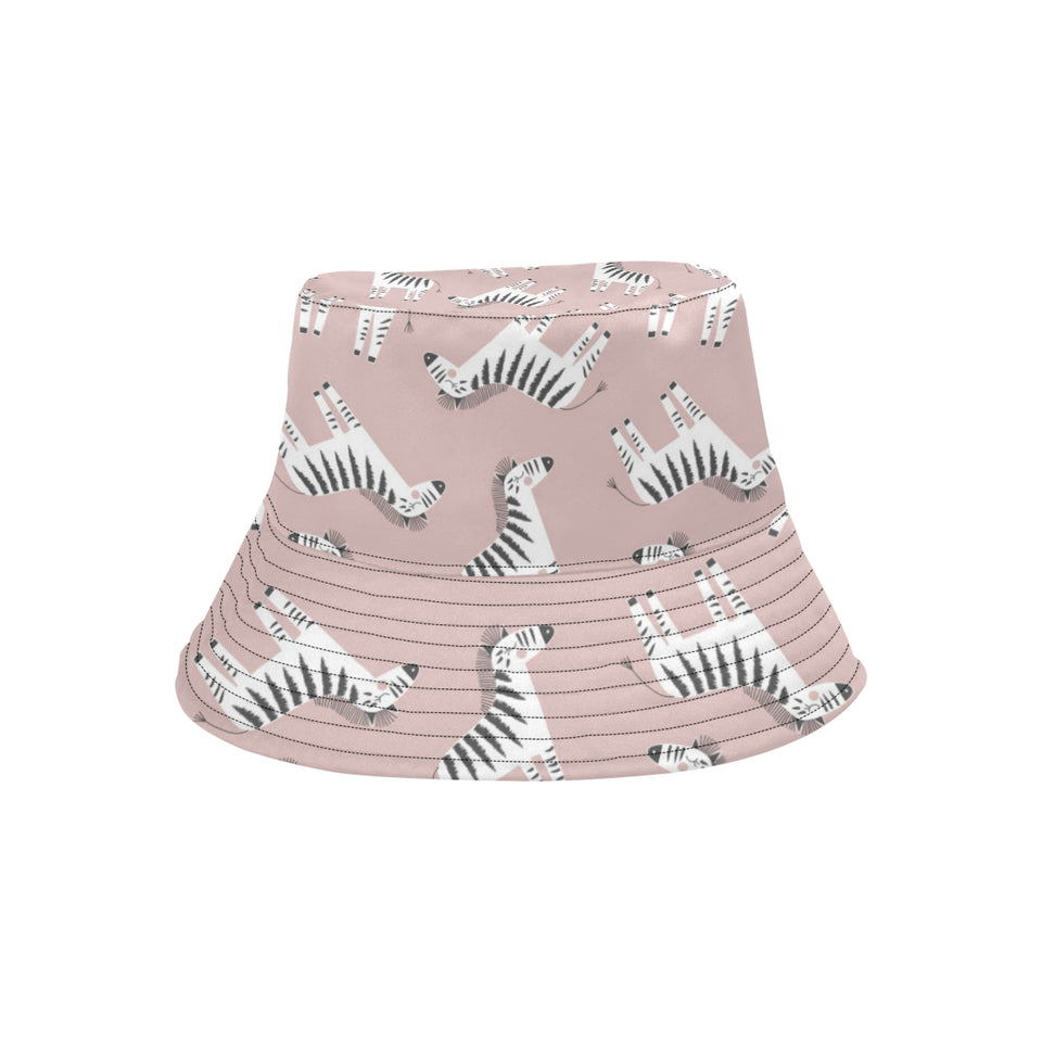 Cute zebra pattern Unisex Bucket Hat