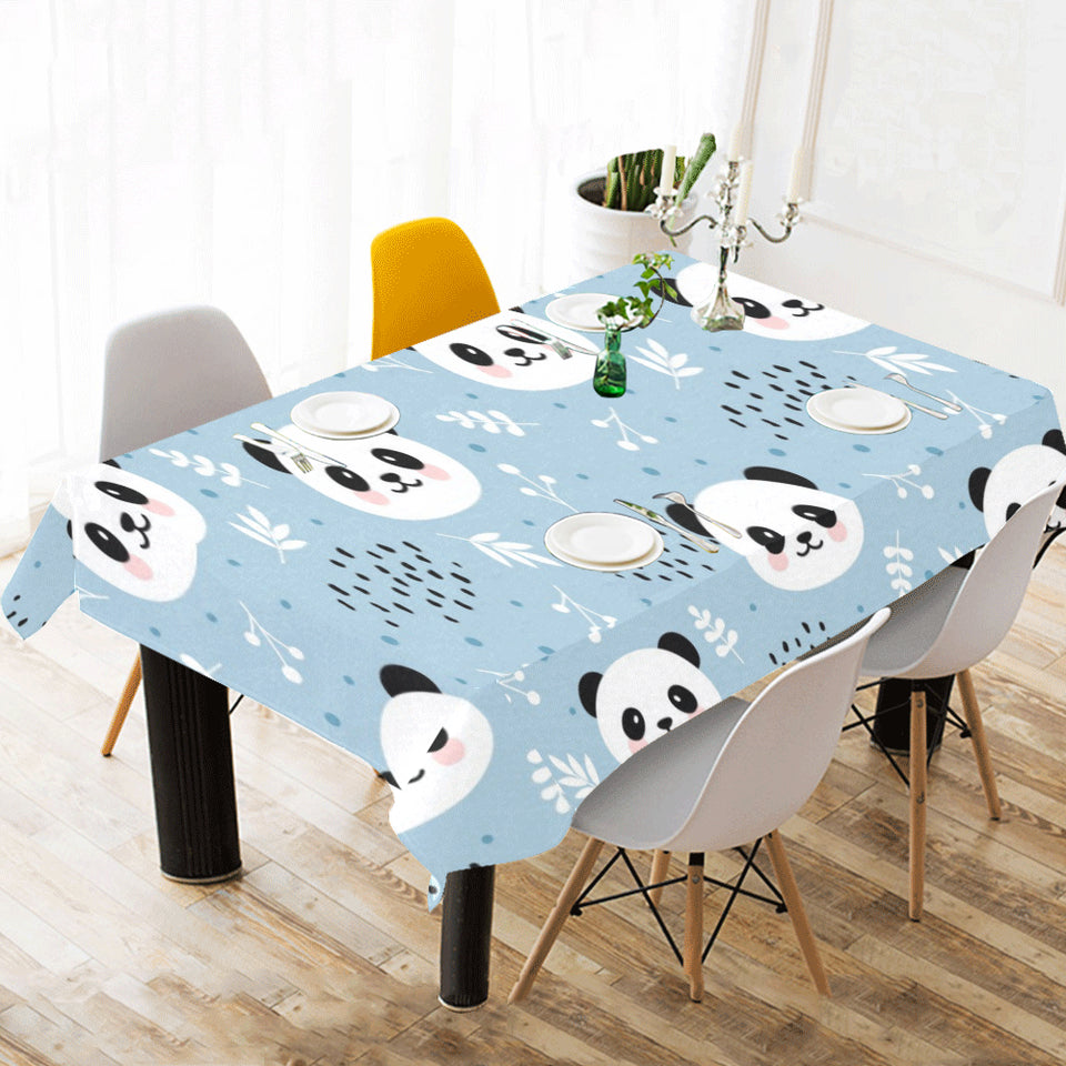 Cute panda pattern Tablecloth