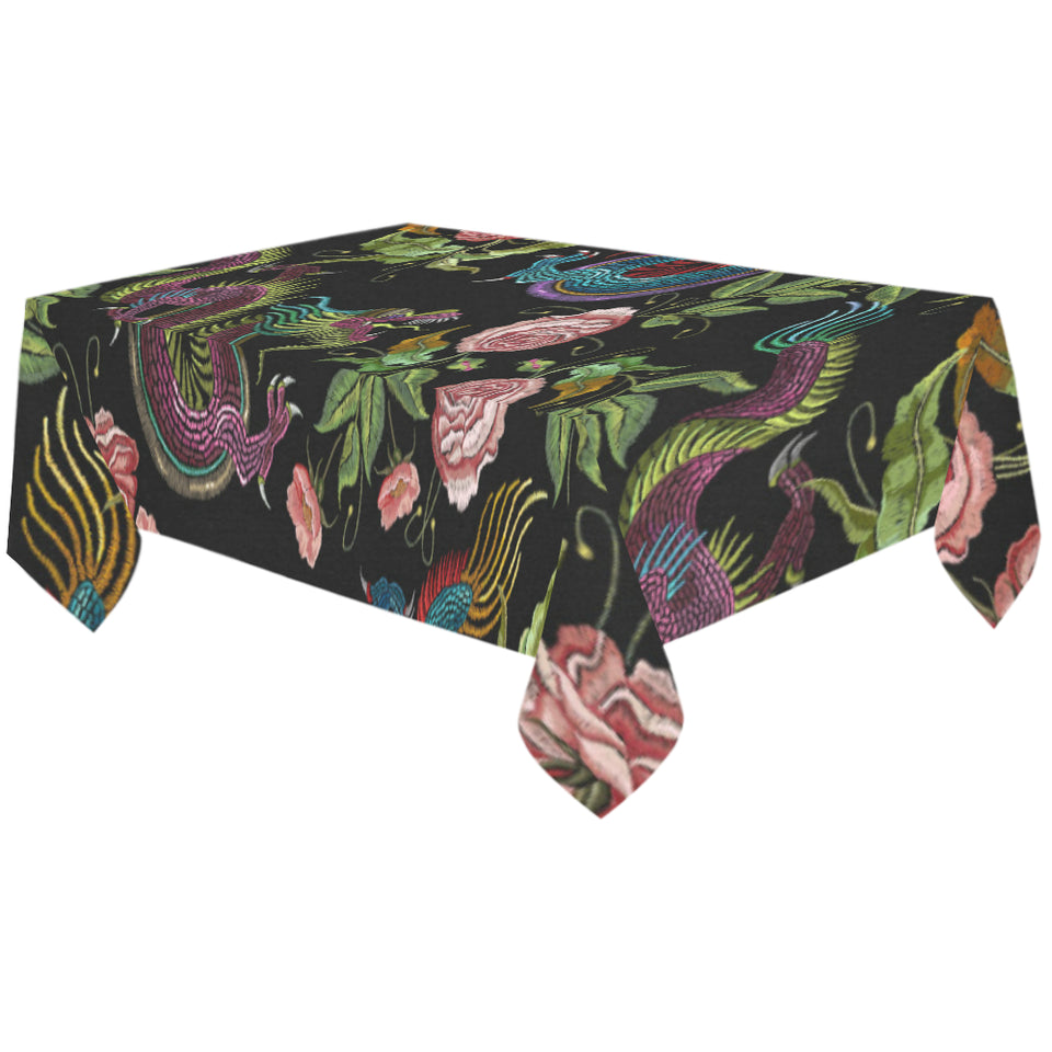 Dragons flower pattern Tablecloth