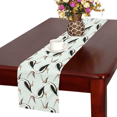 Pelican Pattern Print Design 02 Table Runner