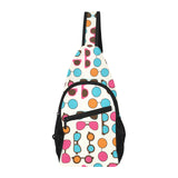 Sun Glasses Pattern Print Design 03 All Over Print Chest Bag