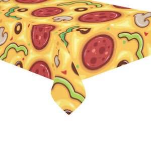 Pizza texture pattern Tablecloth