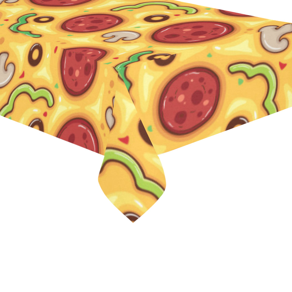 Pizza texture pattern Tablecloth