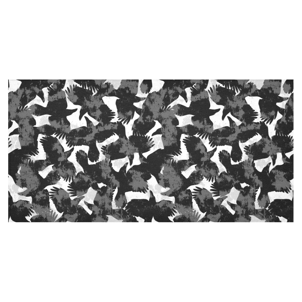 Crow illustration pattern Tablecloth