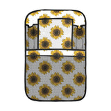 sunflowers design pattern Car Seat Back Organizer