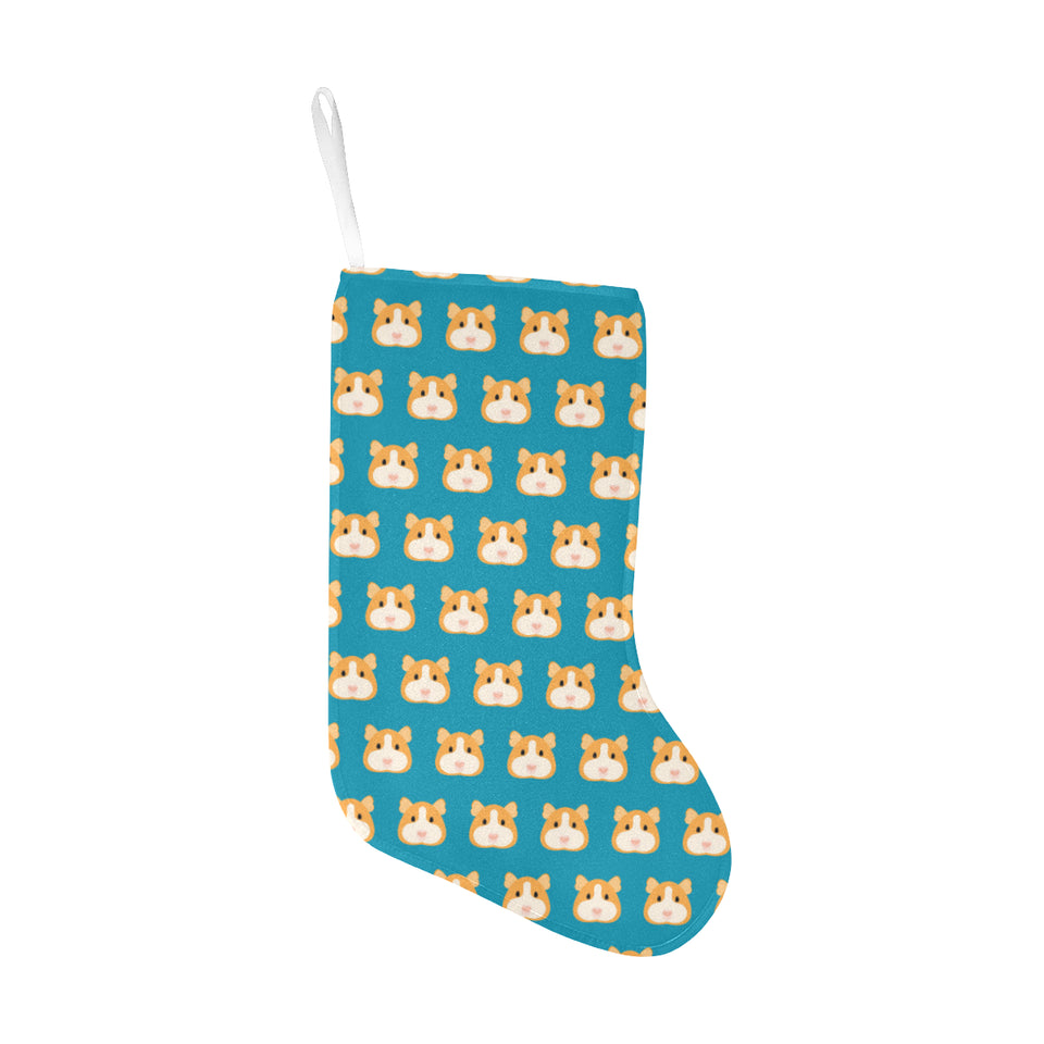 Guinea Pig Pattern Print Design 03 Christmas Stocking