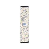 Cute sushi icon pattern Car Seat Belt Cover