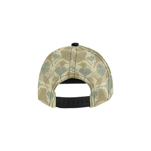 Ginkgo leaves design pattern All Over Print Snapback Cap