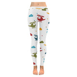Colorful helicopter pattern Women's Legging Fulfilled In US