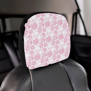 Sketch guava pattern Car Headrest Cover