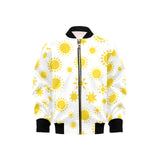 Sun pattern Kids' Boys' Girls' Bomber Jacket