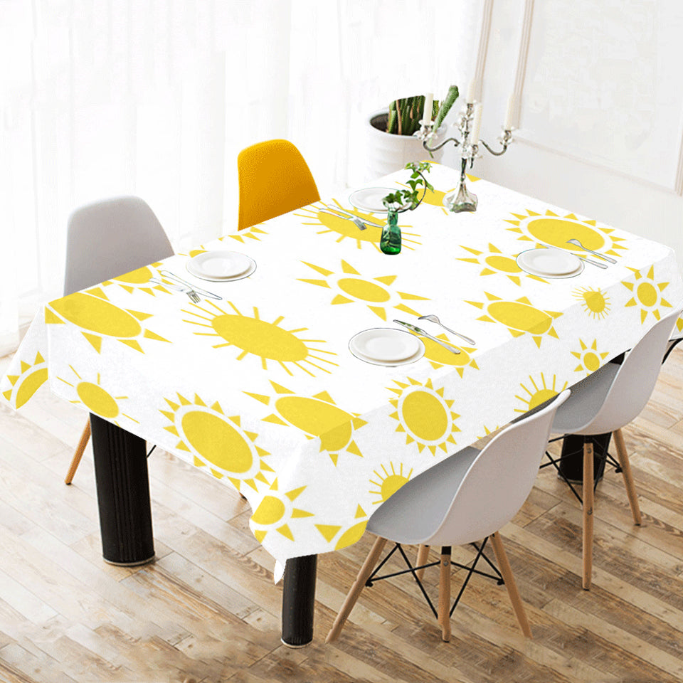 Sun pattern Tablecloth