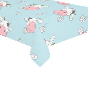 Cute cow flower pattern Tablecloth