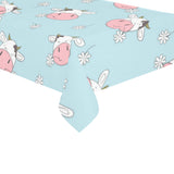 Cute cow flower pattern Tablecloth