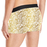Rose Pattern Print Design 05 Men's All Over Print Boxer Briefs Men's Underwear