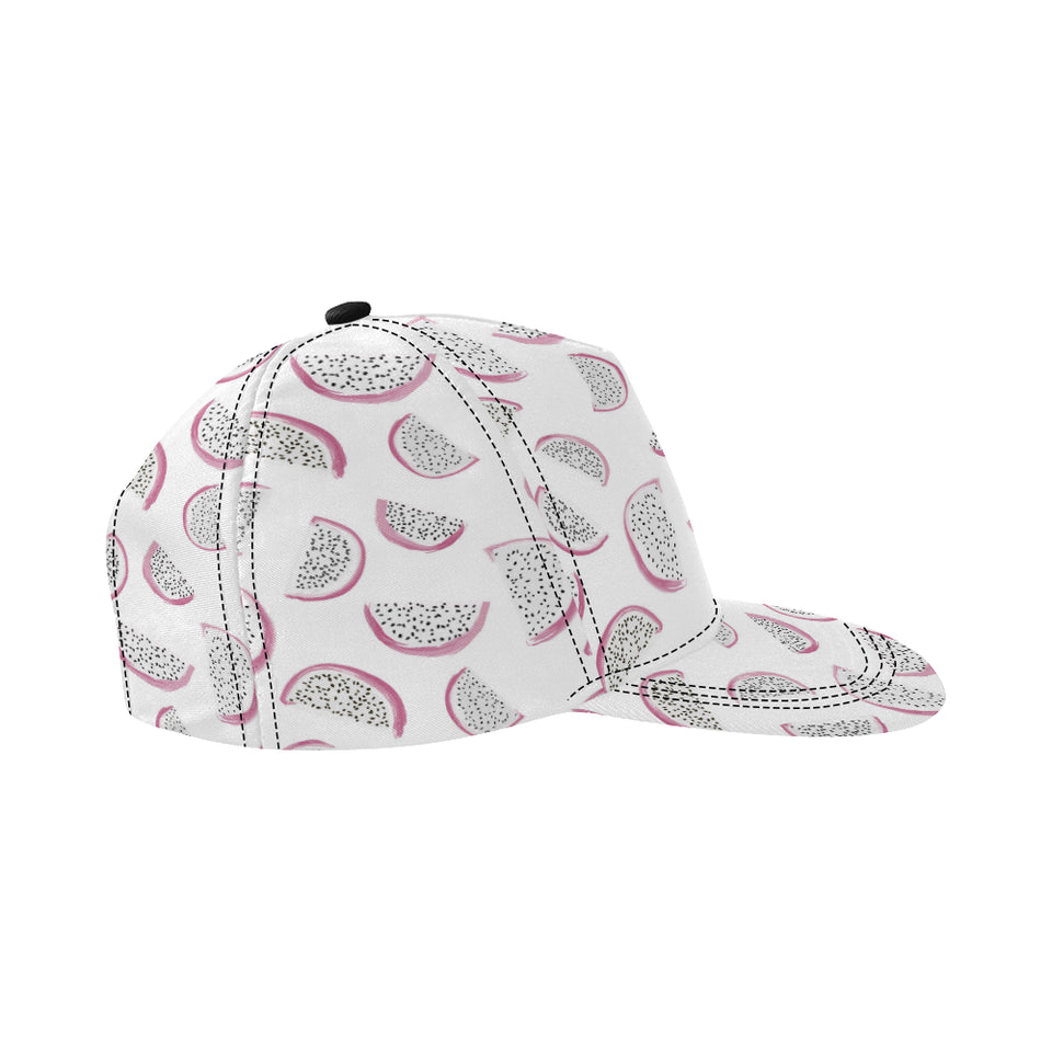 dragon fruit pattern All Over Print Snapback Cap