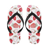watercolor hand drawn beautiful strawberry pattern Unisex Flip Flops