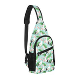 Pelican Pattern Print Design 01 All Over Print Chest Bag